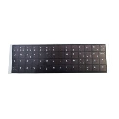Kit adesivi tastiera spagnolo HP · Fondo UV · ANSI e ISO
