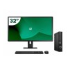 Pack Dell 5080 Micro i5 10500T 16GB SSD 512GB + LCD 32" + Tastiera e mouse wireless + WiFi