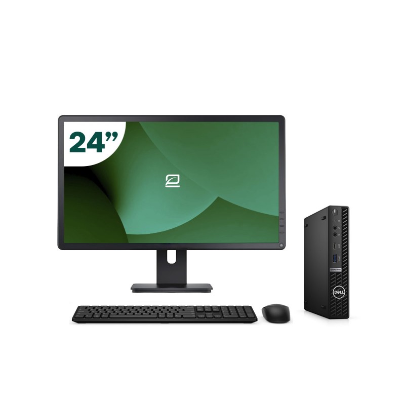 Pack Dell 5090 Micro i5 11500T + Monitor 24" + Tastiera/Mouse + WiFi USB