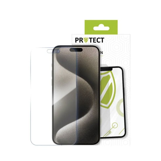 Cristallo Temperato PROTECT per Apple iPhone 15 Pro Max Trasparente 9H Rif 3000000221631