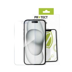 Cristallo Temperato PROTECT per Apple iPhone 15 Trasparente 9H Rif 3000000221594