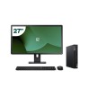 Pack Lenovo M75Q G2 Tiny AMD Ryzen 3 4300GE 16GB SSD 512GB + LCD 27" + Tastiera e mouse wireless + WiFi