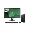 Pack Lenovo M80q Tiny i5 10500T 8GB SSD 256GB + LCD 24" + Tastiera e mouse wireless + WiFi