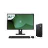 Pack Lenovo M80q Tiny i5 10500T 16GB SSD 512GB + LCD 23" + Tastiera e mouse wireless + WiFi