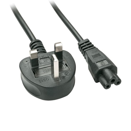 Cable di alimentazione Schuko a C5 UK per portatile