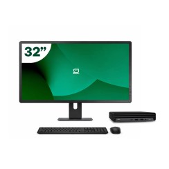 Pack HP 800 G6 Mini i5 10500T + Monitor 32" + Tastiera/Mouse + WiFi USB