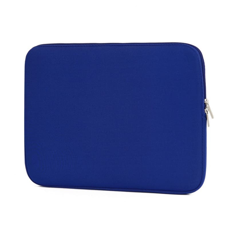 Fodera in neoprene blu per laptop da 15" e 15,6"