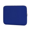 Fodera in neoprene blu per laptop da 15" e 15,6"