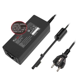 CARICABATTERIE PER TABLET MICROSOFT SURFACE PRO 3 PRO 4 12V 2.58A 30W
