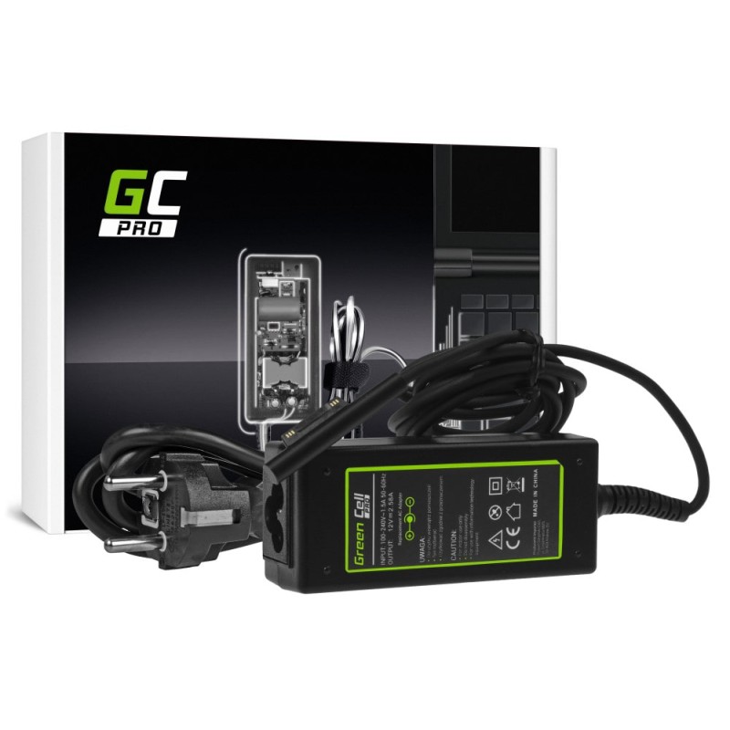 Caricabatterie Green Cell PRO per Microsoft Surface Pro 3 e Pro 4 36W / 12V 2,58A / Magnetico
