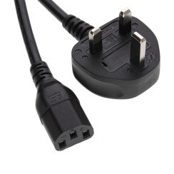 Cavo di alimentazione Schuko a C13 a 3 poli per PC e monitor