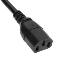 Cavo di alimentazione Schuko a C13 a 3 poli per PC e monitor