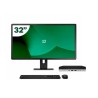 Pack HP 800 G5 Mini i5 9500T 16GB SSD 256GB + LCD 32" + Tastiera e Mouse Wireless + WiFi