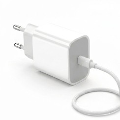 Caricatore USB-C PD 20W + Cavo USB-C a USB-C Intrecciato 1M