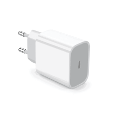 Caricatore USB-C PD 20W + Cavo USB-C a USB-C Intrecciato 1M