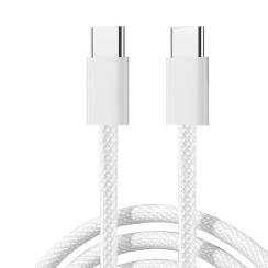Caricatore USB-C PD 20W + Cavo USB-C a USB-C Intrecciato 1M