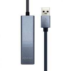 Aisens A106-0401 USB 3.0 a Gigabit Ethernet + HUB 3xUSB