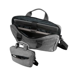 Borsa per laptop Lenovo T210 per portatili fino a 15,6" grigia, imbottita e idrorepellente