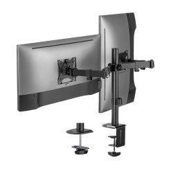 Aisens DT32TSR-149 Supporto per 2 monitor 17"-32" 9 kg/braccio