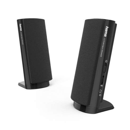 Hama E 80 57139 Altoparlanti 2.0 USB per PC e Portatile