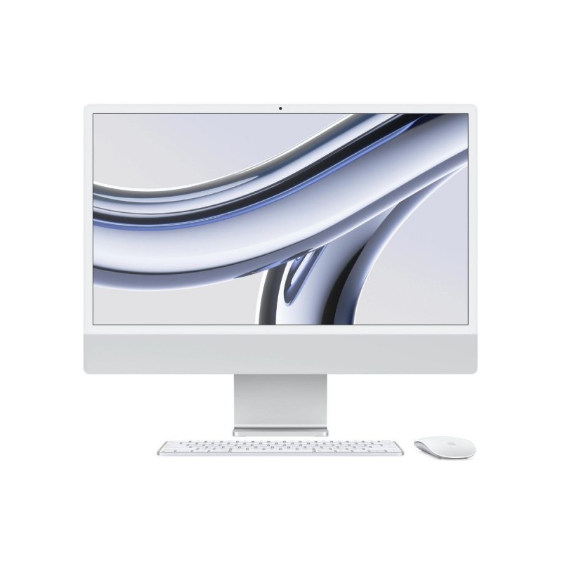Apple iMac 24" M1 8GB 512GB 4,5K Colore Argento + Tastiera e Mouse