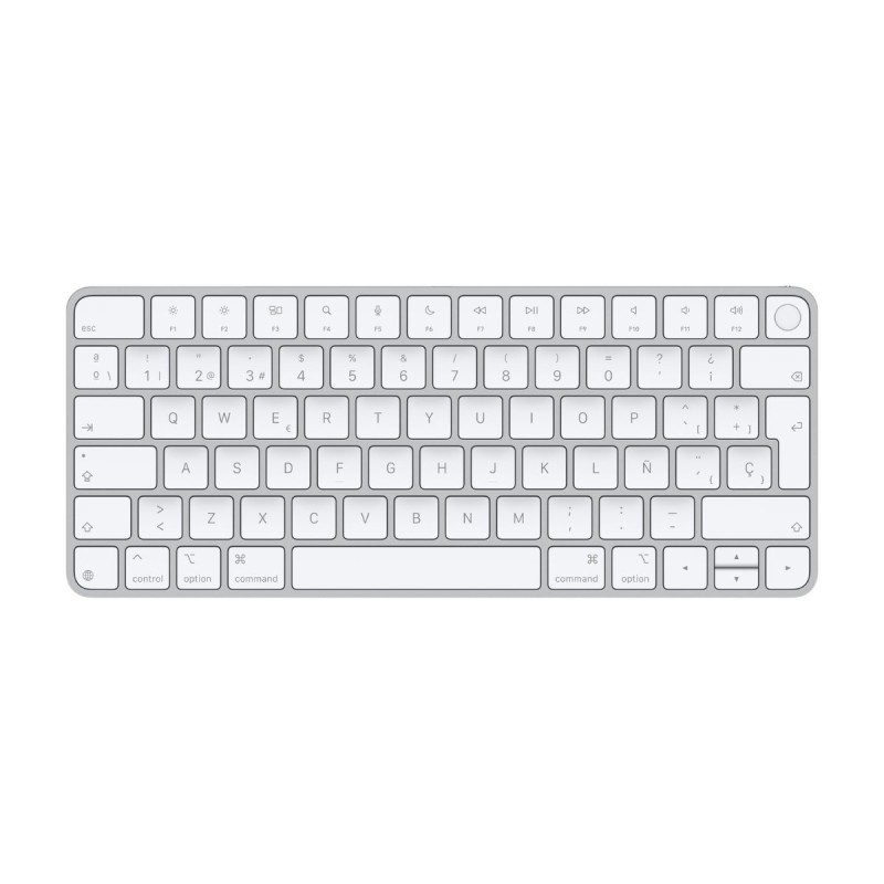 Apple Magic Keyboard A2449 Inglese UK Touch ID Argento