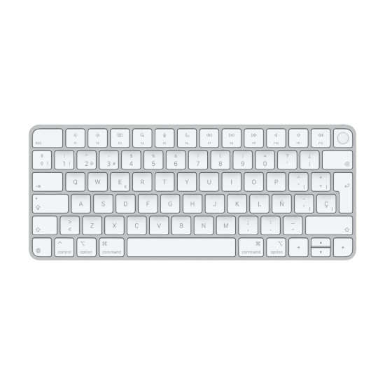 Apple Magic Keyboard A2449 Inglese UK Touch ID Argento