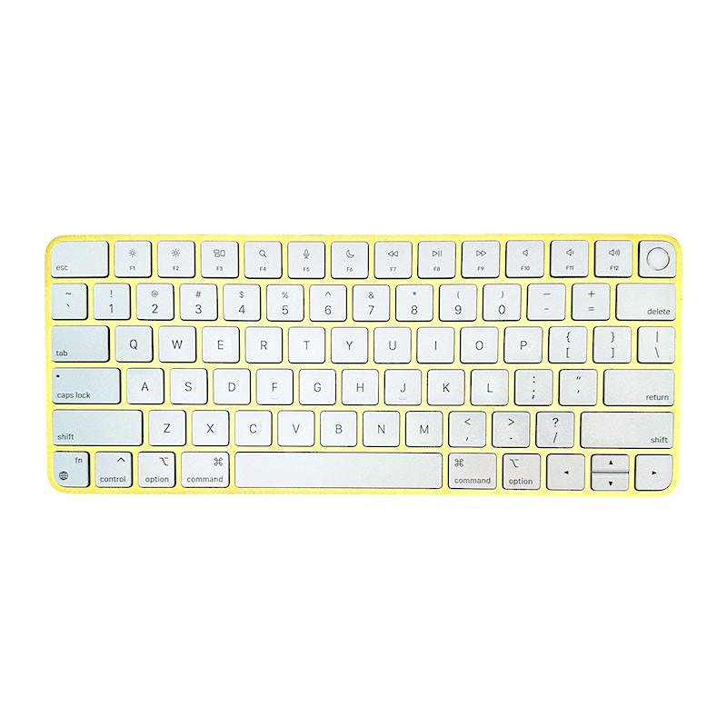 Apple Magic Keyboard A2449 Inglese UK Touch ID Giallo