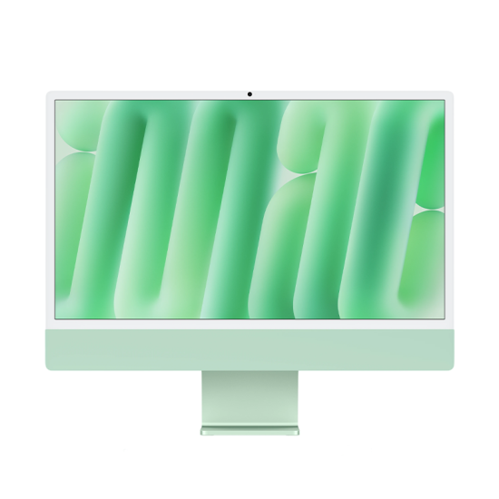Apple iMac 24" M1 16GB 512GB 4,5K Colore Verde + Tastiera Inglese (UK) e Mouse