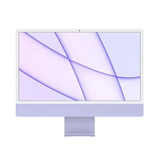 Apple iMac 24" M1 16GB 512GB 4,5K Colore Viola + Tastiera Inglese (UK) e Mouse