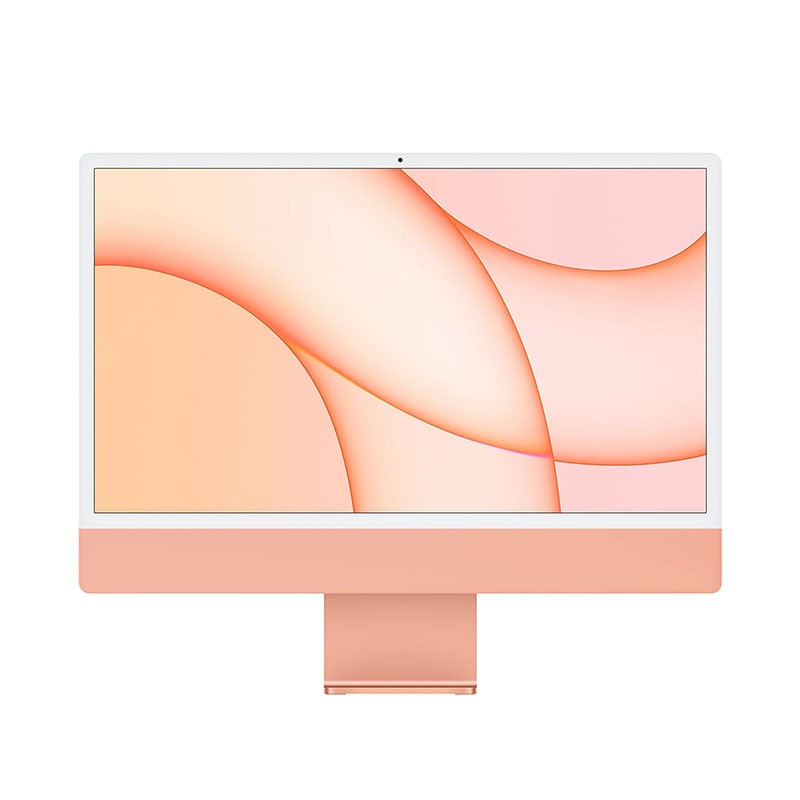 Apple iMac 24" M1 16GB 512GB 4,5K Colore Arancione + Tastiera Inglese (UK) e Mouse