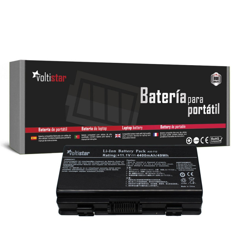 BATTERIA PER PACKARD PACKARD BELL EASYNOTE mx52 | Asus Serie X51 e T12, T12C, T12Er, T12Fg
