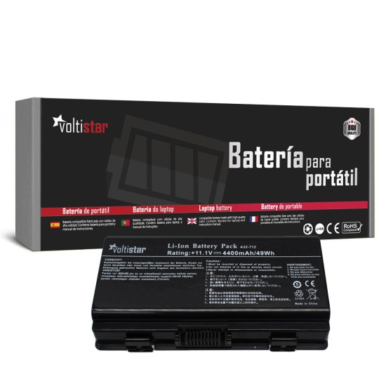 BATTERIA PER PACKARD PACKARD BELL EASYNOTE mx52 | Asus Serie X51 e T12, T12C, T12Er, T12Fg