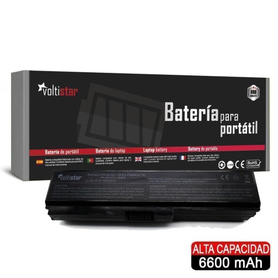 TOSHIBA SATELLITE L310 L510 L710 PA3634U-1BAS BATTERIA PER LAPTOP AD ALTA CAPACITÀ