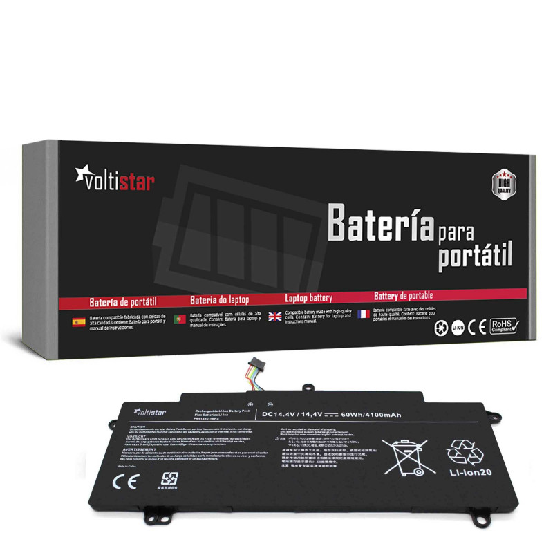 BATTERIA PER NOTEBOOK TOSHIBA TECRA Z40 Z50 Z50-A Z50-A-11H SERIES PA5149U-1BRS