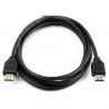 Cavo HDMI v1.4 maschio - maschio 1M, nero