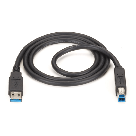Cavo USB 3.0 tipo A-B 1,8M - Carica e dati USB, nero - 1a qualità