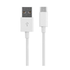 Cavo USB Type-C 1M - Carica e dati USB, bianco Samsung, Huawei - 1a qualità
