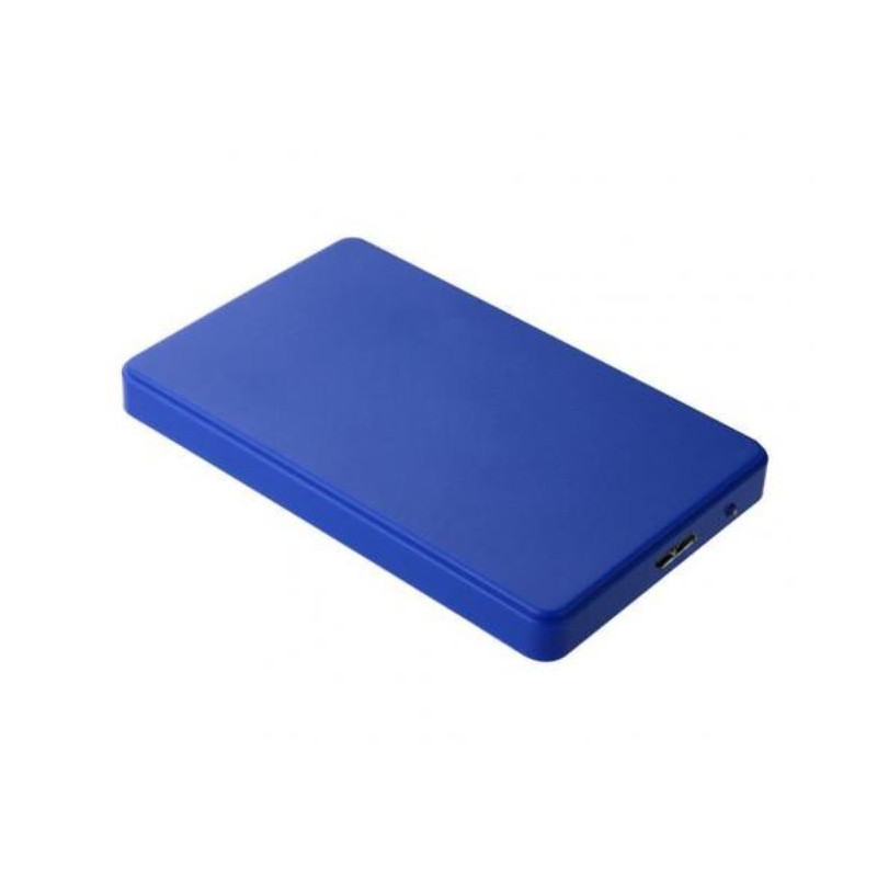 2,5'' Blu 2,5'' Hard Disk Drive Enclosure USB 3.0 Hard Disk Drive Adapter Housing per 7mm HDD SSD SATA I/II/III e 9.5mm