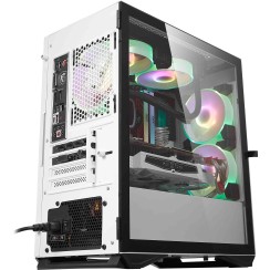 CUSTODIA DA GIOCO PER DESKTOP DARKFLASH DLM22 COLORE BIANCO M-ATX ITX