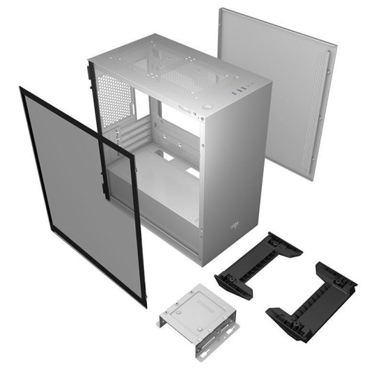 CUSTODIA DA GIOCO PER DESKTOP DARKFLASH DLM22 COLORE BIANCO M-ATX ITX