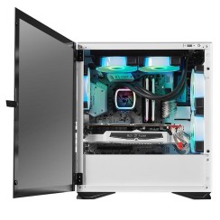 CUSTODIA DA GIOCO PER DESKTOP DARKFLASH DLM22 COLORE BIANCO M-ATX ITX