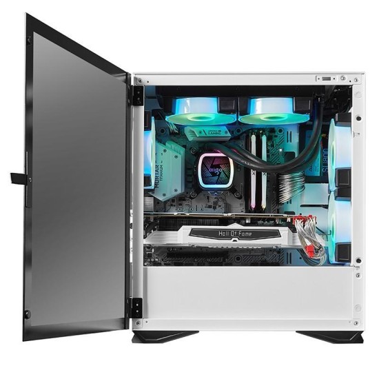 CUSTODIA DA GIOCO PER DESKTOP DARKFLASH DLM22 COLORE BIANCO M-ATX ITX