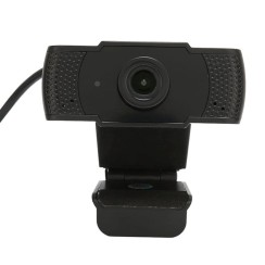 Webcam FHD 1080P, USB, Nero, Nuovo