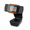 Webcam HD 720P con microfono, USB, Nero, Nuovo
