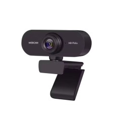 Cámara Web Webcam HD 720P, USB, Nero, Nuovo