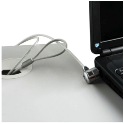 Lucchetto di sicurezza antifurto per laptop, catena di cavi con chiave, nuovo