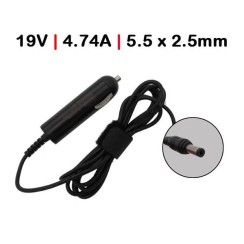 TOSHIBA 19V 4.74A LAPTOP CARICABATTERIA PER AUTO 5.5X2.5 90W