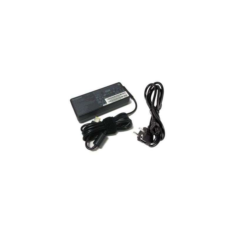 Caricabatterie Lenovo originale punta quadrata 20V 4,5A 90w