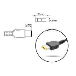 Caricabatterie per Lenovo 20v 11.5a 230W Square 11.0x4.5 pin - Yoga
